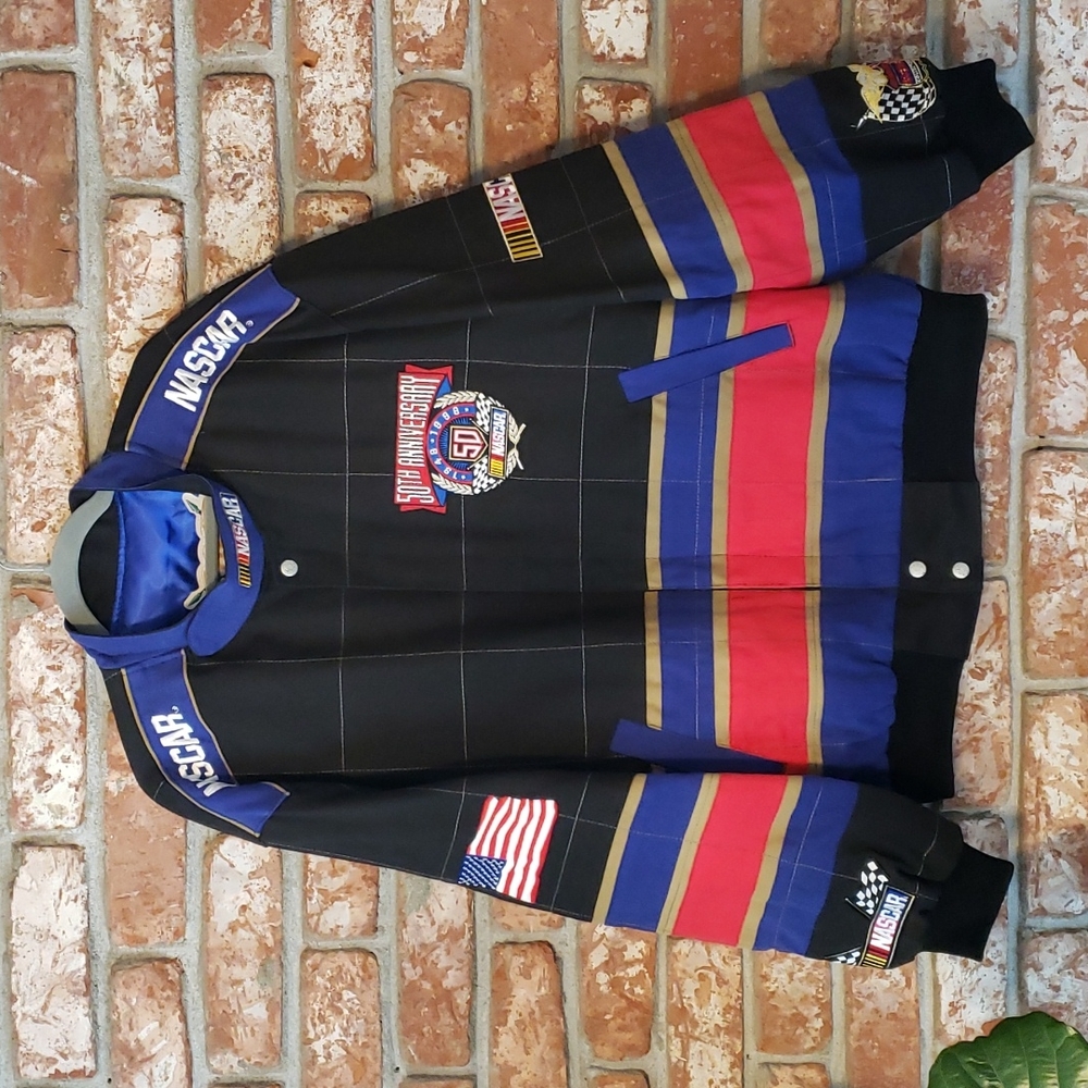 Vintage Jeff Hamilton Racing NASCAR 50th Edition Jacket